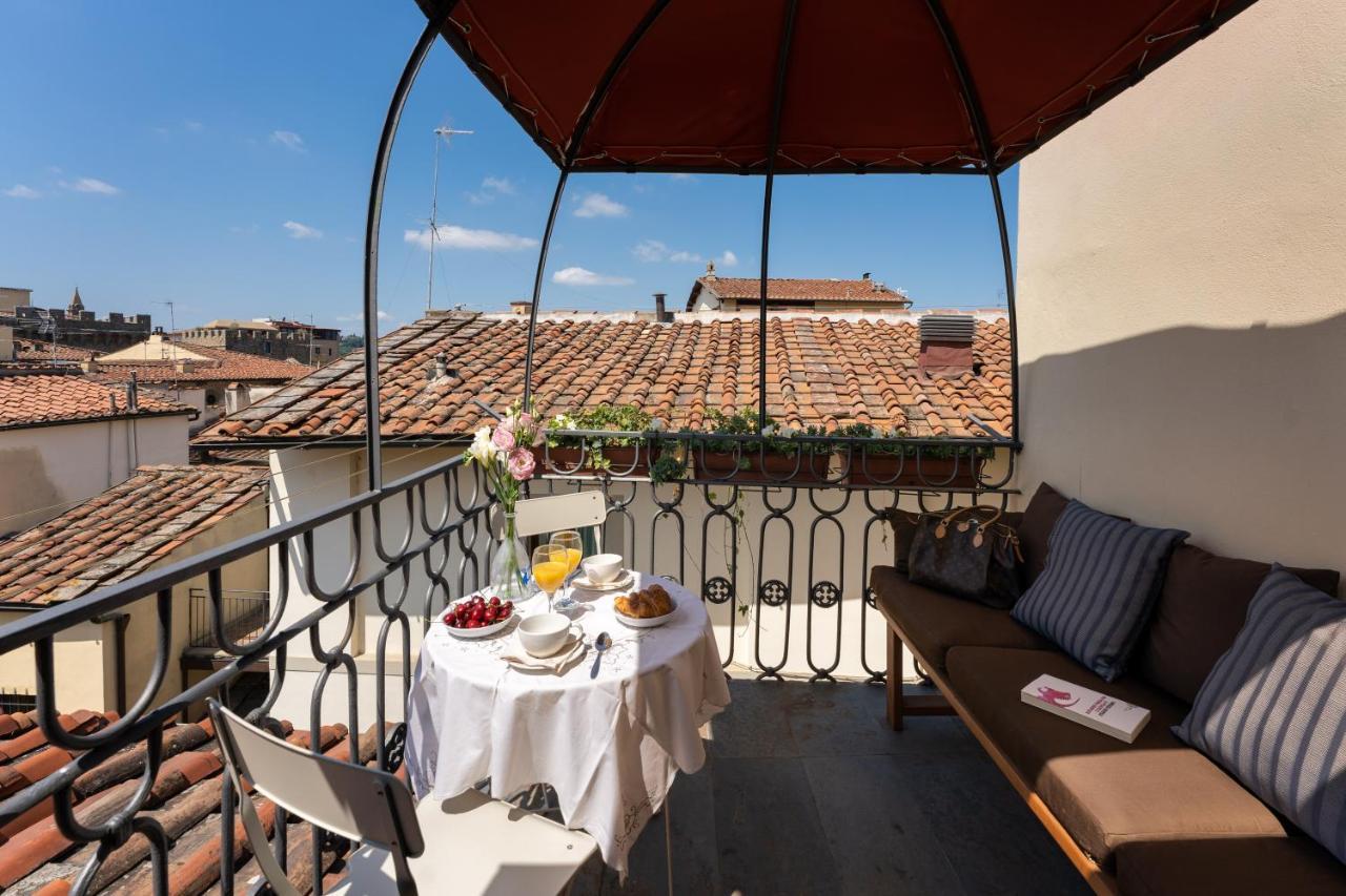 Terrace Apt In Piazza Strozzi-Center Of Firenze Bagian luar foto