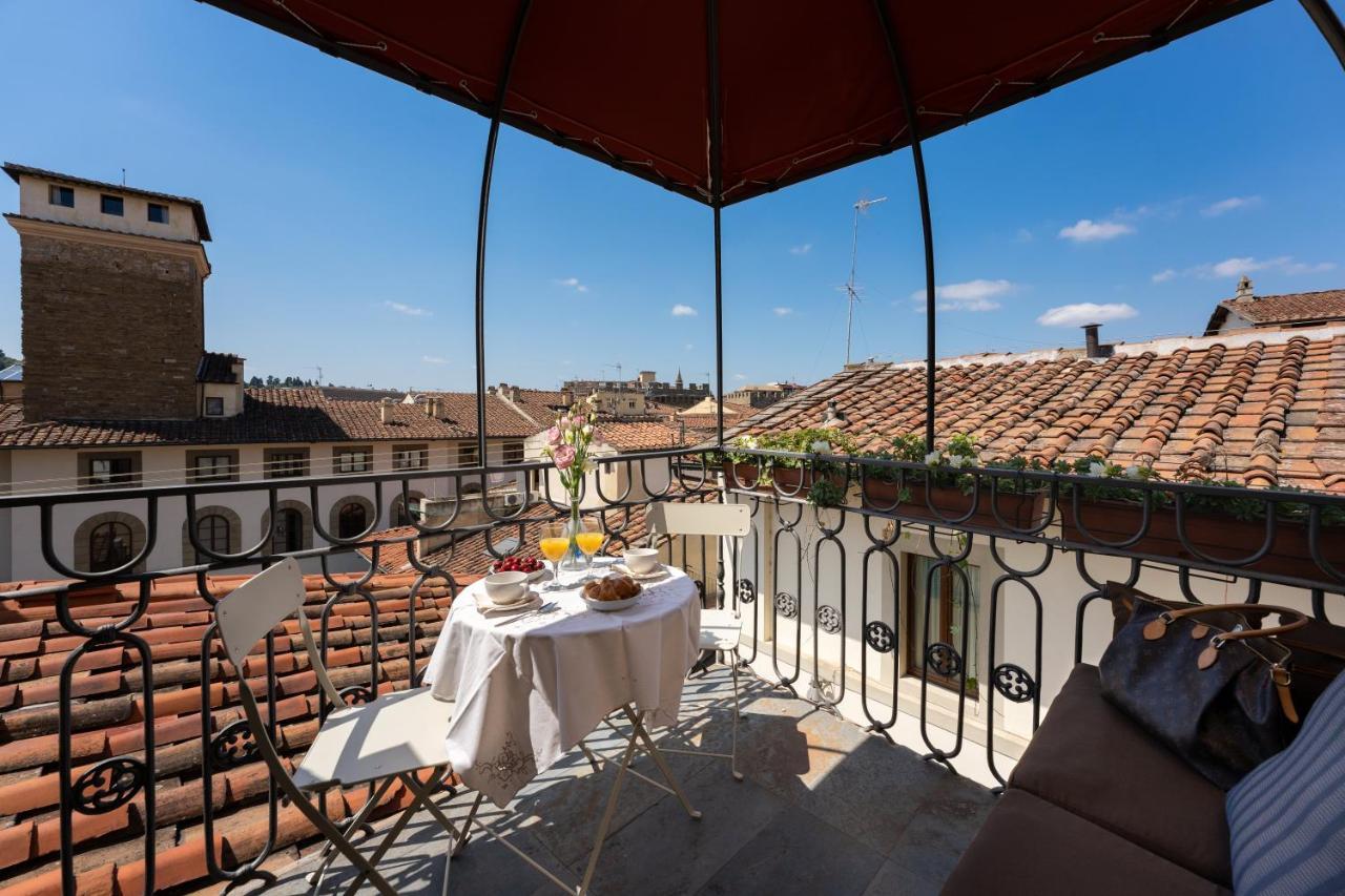 Terrace Apt In Piazza Strozzi-Center Of Firenze Bagian luar foto