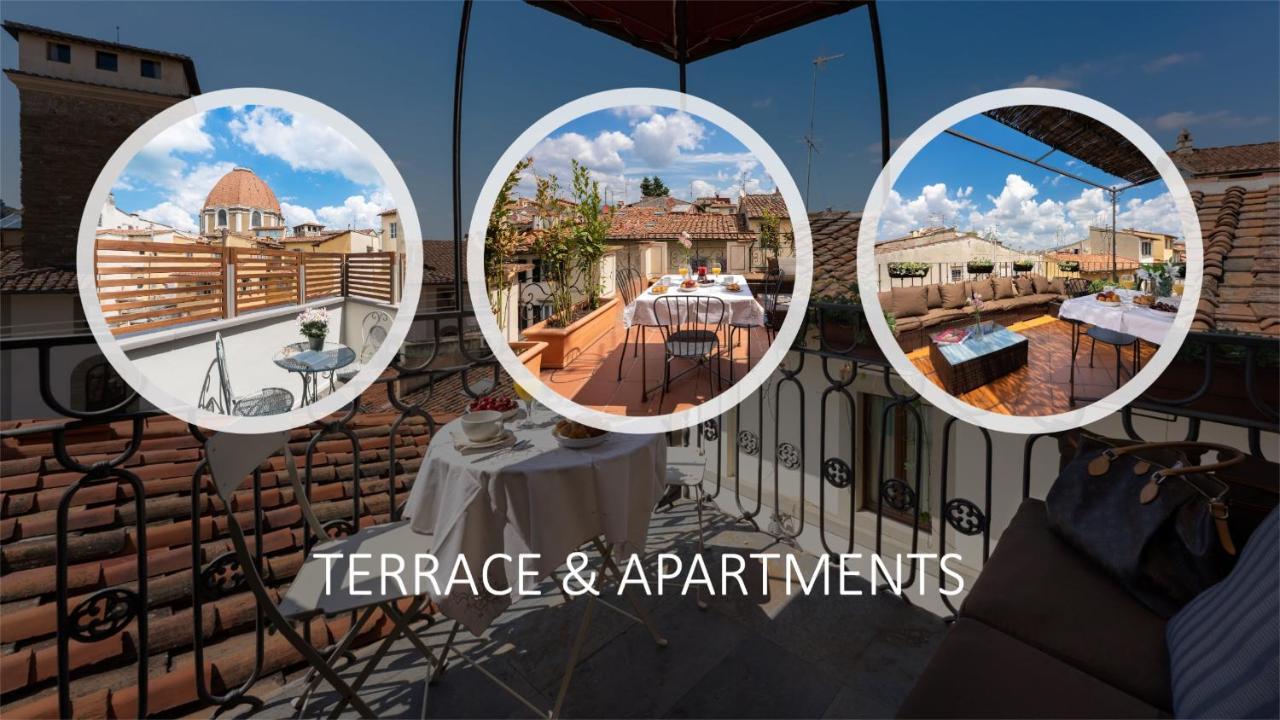 Terrace Apt In Piazza Strozzi-Center Of Firenze Bagian luar foto